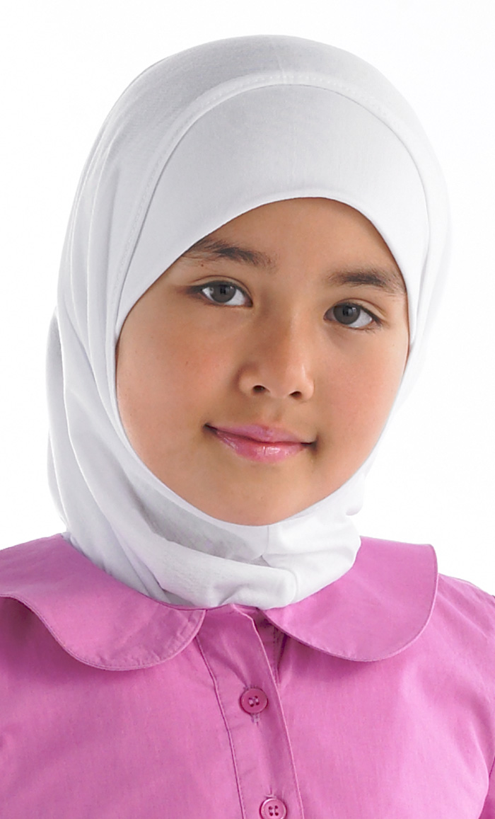 2-Piece Al Amira Hijab - Grey- Saycoscarves