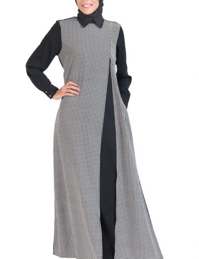 Jordan Double Layer Abaya Dress