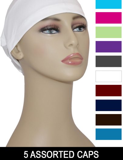 5 Hijab Cap Bundle