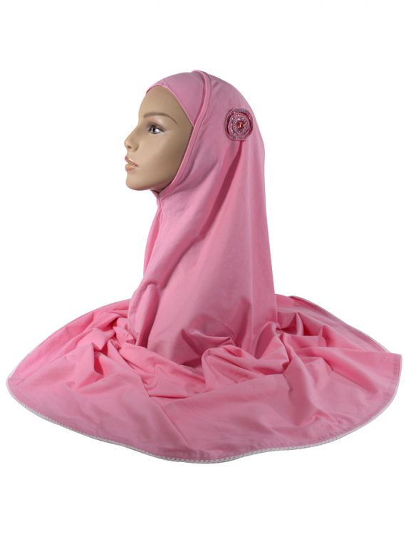 Pink 2 Piece Hijab