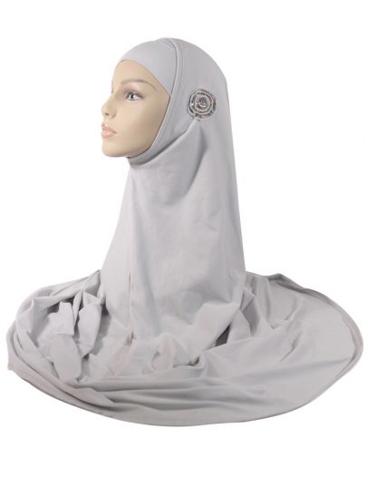 Grey 2 Piece Al-Amirah Hijab