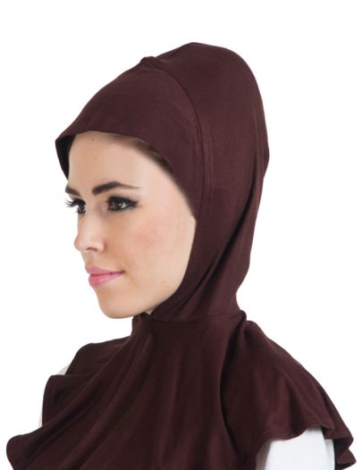 Ninja Hijab Cap Brown