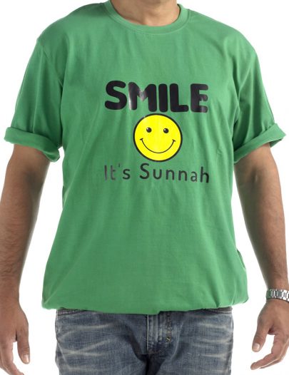 Smile T-Shirt Green