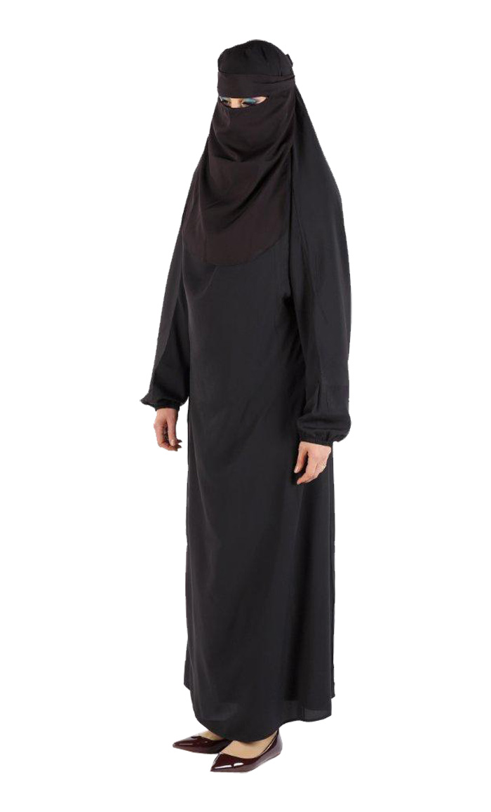 Full Length Burqa With Niqab  Final Sale Item Black  Shop 