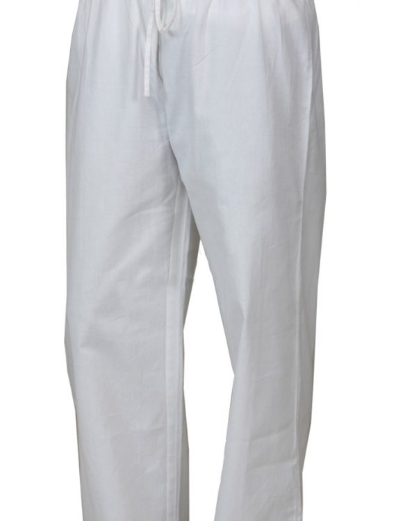 Mens Cotton Pants White Shop at Discount Price - Islamic Clothing